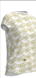 Camiseta mujer SLX estampado corales 6407 Beige