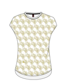 Camiseta mujer SLX estampado corales 6407 Beige