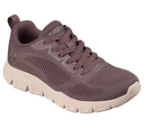 Zapatillas Mujer Skechers Bobs Sport 117700 Mauve – Memory Foam, Cómodas y Ligeras