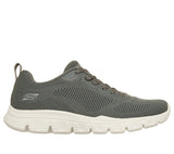 Zapatillas Mujer Skechers Bobs Sport 117700 verde Olive – Memory Foam, Cómodas y Ligeras - Puber Sports