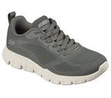 Zapatillas Mujer Skechers Bobs Sport 117700 Olive – Memory Foam, Cómodas y Ligeras