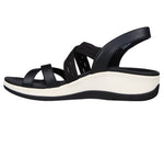 Sandalias mujer Skechers Arch Fit Sunshine 163387 negro