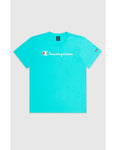 Camiseta CHAMPION CREWNECK T-SHIRT 219831 Bs049 turquesa