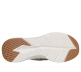 Suela blanca con zonas caramelo de las Skechers Contour Foam 232618