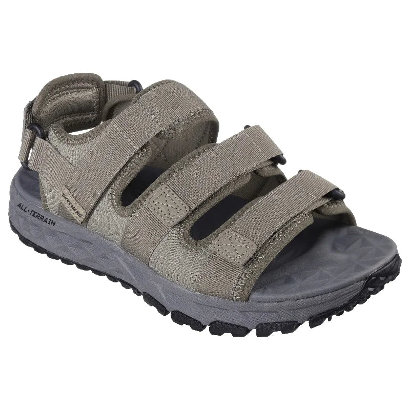Skechers sandals hombre beige sales