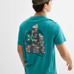Camiseta Munich Oversize Boxes 2507459 Petroleo