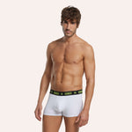 Calzoncillos MUNICH Hombre Boxer Pack 3 unidades Blanco