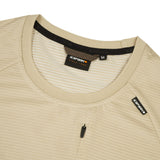 Detalle del cuello redondo de canalé y la cremallera de la sudadera Icepeak Brinkley
