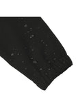 Chaqueta Softshell Icepeak KOBRYN G Negro - Detalle puño elastizado con repelencia al agua DWR