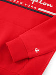 Sudadera niño Champion con capucha 306837 RS011 rojo