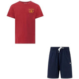 Conjunto Niño Champion Rojo y Azul Marino – Camiseta + Bermuda (4 a 16 años) 307556 - Puber Sports