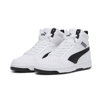 Zapatillas PUMA REBOUND BOTA V6 MID 393831 02 BLANCO