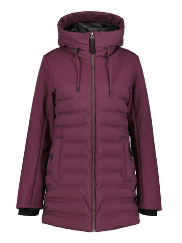 Anorak Chaqueta mujer ICEPEAK Albee GRANATE