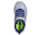 Zapatillas niño SKECHERS MICROSPEC 403926 NVLG marino gris - Puber Sports