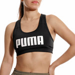 Top mujer PUMA MID IMPACT 4KEEPS GRAPHIC BRA PM 520304 negro