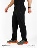 Pantalón hombre Sphere BCN algodón TRAINER 5600040 Negro - Puber Sports