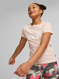 Camiseta niña Puma Basica LOGO TEE G 587029 66 Dust