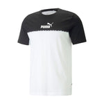 Camiseta PUMA ESS BLOCK X TAPE TEE 673341 01 negro