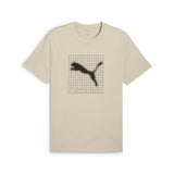 Camiseta hombre Puma Pumatech con gráfico 684607 67 Beige