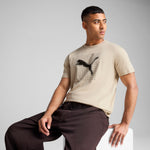 Camiseta hombre Puma Pumatech con gráfico 684607 67 Beige