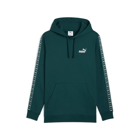 Sudadera hombre Puma Tape y capucha 684675 75 verde