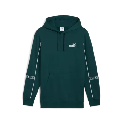 Sudadera hombre Puma Tape layout y capucha 688262 75 verde