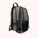 Munich Street Backpack Gris - Vista lateral trasera