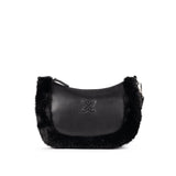 Bolso Munich Shoulder 7113656 morado abierto con compartimento interior