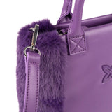 Bolso Munich FUR Tote 7113661 violeta vista frontal