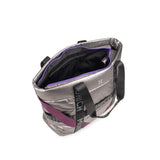 Bolso Munich Glossy Shopper 7113766 plata y malva vista interior