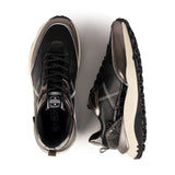 Munich AMBER WMNS 8773006, perfil lateral negro con puntera metalizada