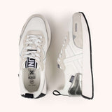Zapatillas mujer Munich XEMINE 102 Blanco y plata
