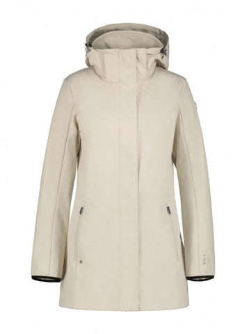 Chaqueta softshell mujer LUHTA ILONIEMI Ancho espedial Beige