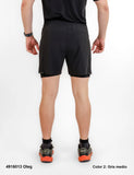 Short Running Hombre 2 en 1 con Malla Técnica – Oleg BCN 4916013 - Puber Sports
