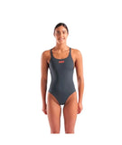 Bañador mujer ARENA TEAM SWIMSUIT SWIM 4760 504 Gris plomo