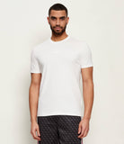 Camiseta Guess Ambrogio logo pequeño Z6GI06 Blanco roto - Puber Sports