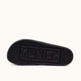 Chanclas Munich Tabar – Negro Intenso (Hombre) - Puber Sports