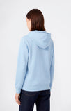 Sudadera mujer Champion capucha y logo pequeño 118404 Bs224 Azul - Puber Sports