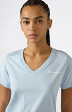 Camiseta mujer Champion cuello V 118409 BS224 Azul claro - Puber Sports