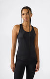 Camiseta Tirantes Mujer Champion Negra 118512 – Top Deportivo Fitness Ajustado - Puber Sports