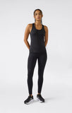 Camiseta Tirantes Mujer Champion Negra 118512 – Top Deportivo Fitness Ajustado - Puber Sports