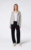 Pantalón mujer Champion bajo recto y cremallera bolsillos sin felpa 118740 negro - Puber Sports