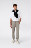 Pantalón hombre Champion con puño y cremallera bolsillos sin felpa 220804 gris - Puber Sports