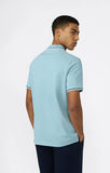 Polo Hombre Champion Azul claro – Polo Casual Algodón Manga Corta 220897 - Puber Sports