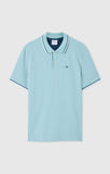 Polo Hombre Champion Azul claro – Polo Casual Algodón Manga Corta 220897 - Puber Sports