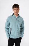 Sudadera hombre Champion abierta interlock capucha 222373 BS221 Azul claro - Puber Sports