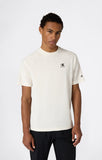 Camiseta Hombre Champion Raglán C-Tech Beige – Transpirable y Estilo Deportivo