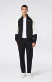 Chándal Champion SWEATSUIT 222692 negro y blanco, vista frontal puesto