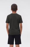 Camiseta niños Champion logo grande bordado a tono 307337 ES510 Gris carbon - Puber Sports
