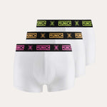 Calzoncillos MUNICH Hombre Boxer Pack 3 unidades Blanco